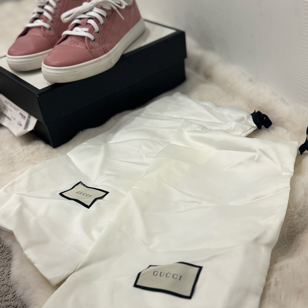 Gucci Blush Pink Women's Sneakers - Picture 2 of 9
